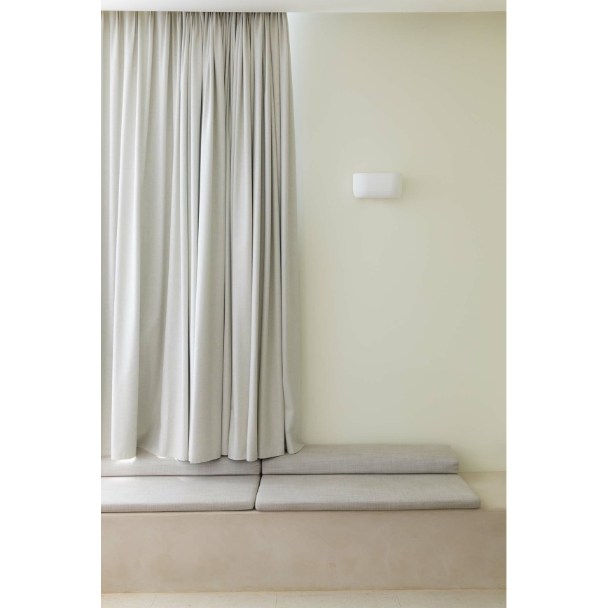 FARO 63430 - Aplique KAPPU 2xE14/7W/230V 16,8x30 cm blanco