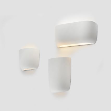 FARO 63430 - Aplique KAPPU 2xE14/7W/230V 16,8x30 cm blanco