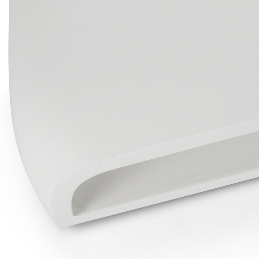FARO 63430 - Aplique KAPPU 2xE14/7W/230V 16,8x30 cm blanco