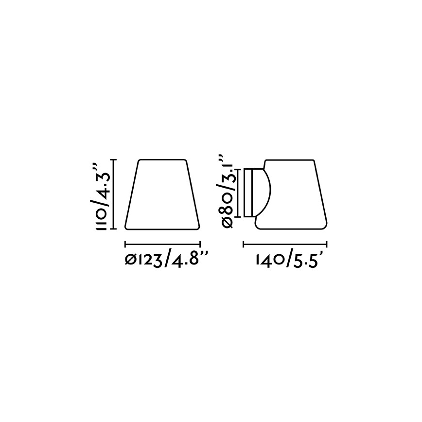 FARO 63510 - Aplique de baño BIANCA 1xG9/6W/230V IP44