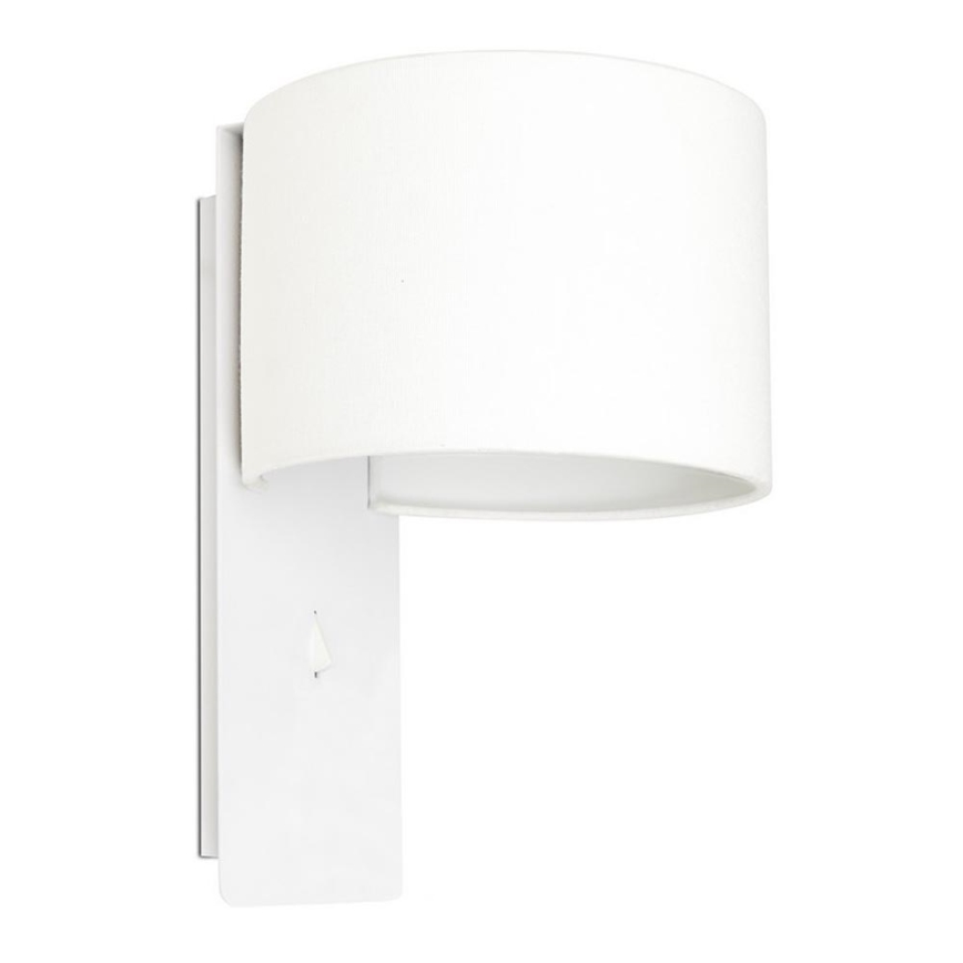 FARO 64302 - Aplique FOLD 1xE27/15W/230V blanco