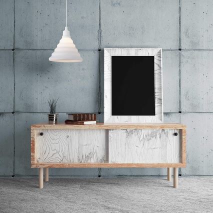 FARO 65111 - Lámpara suspendida con alambre AUNA 1xE27/40W/230V