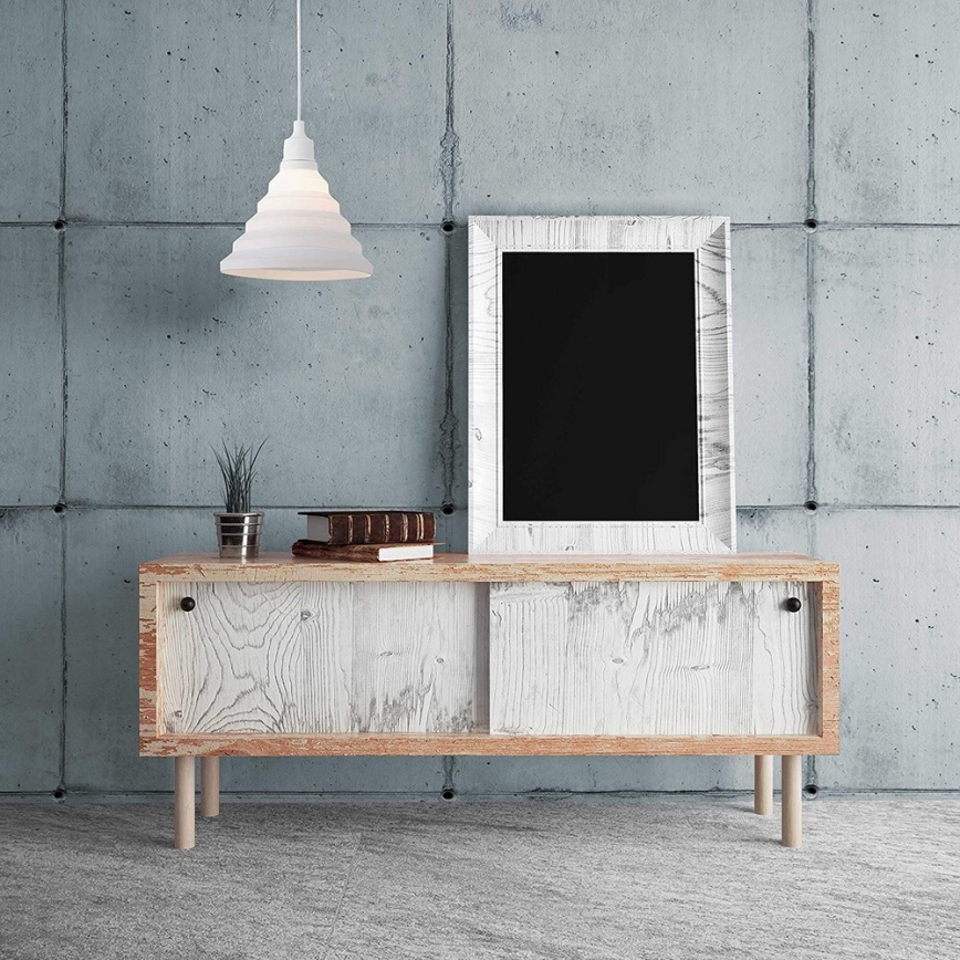 FARO 65111 - Lámpara suspendida con alambre AUNA 1xE27/40W/230V