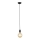 FARO 65134 - Lámpara colgante ART 1xE27/60W/230V