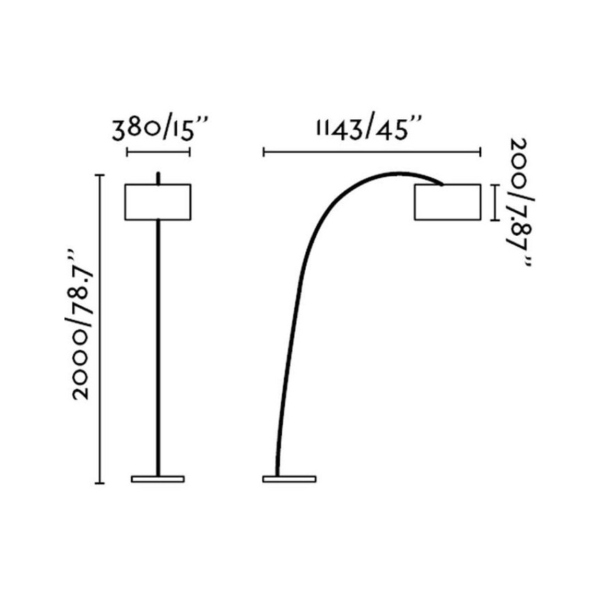 Faro 68462 - Lámpara de pie PAPUA 1xE27/60W/230V