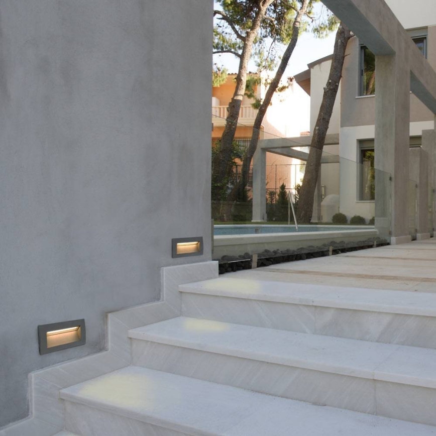 FARO 70147 - Lámpara empotrable LED exterior SEDNA-2 LED/3W/230V IP65