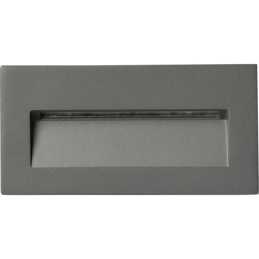 FARO 70289 - LED Lámpara empotrada MANI LED/5W/230V 2200/2700/3200/4000K IK07 IP65 gris