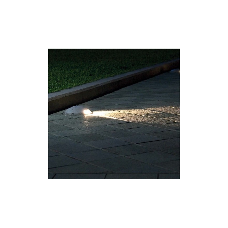 FARO 70546 - Lámpara empotrable de exterior LED KEENAN-2 LED/0,5W/12V IP67