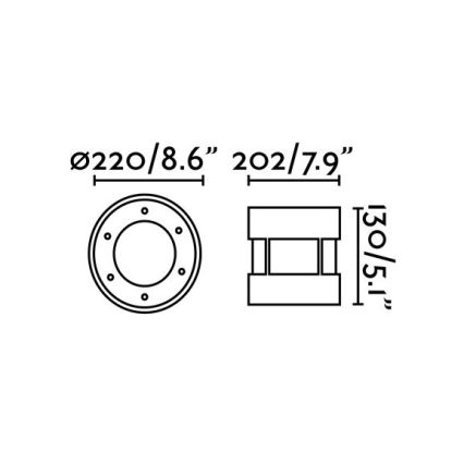 FARO 70587 - Proyector de exterior LED SURIA-24 LED/24W/230V IK08 IP67