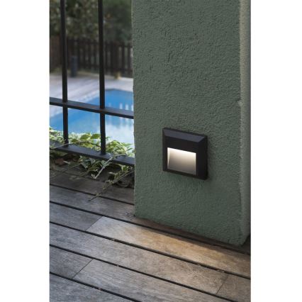 FARO 70655 - Aplique LED para exterior GRANT-C LED/1W/230V IP65