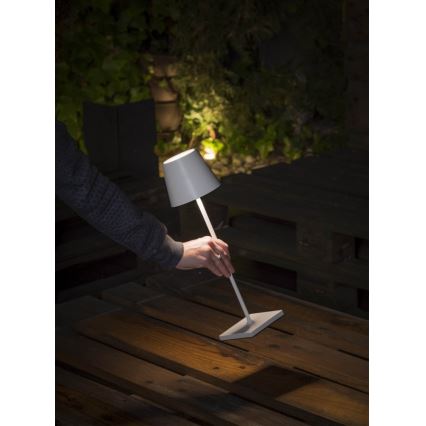 FARO 70775 - Lámpara de mesa táctil LED para exterior TOC LED/2,2W/3,7V/230V IP54