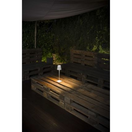 FARO 70775 - Lámpara de mesa táctil LED para exterior TOC LED/2,2W/3,7V/230V IP54