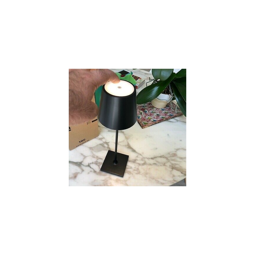 FARO 70776 - LED Lámpara de mesa táctil regulable LED para exteriores TOC LED/2,2W/230V IP54