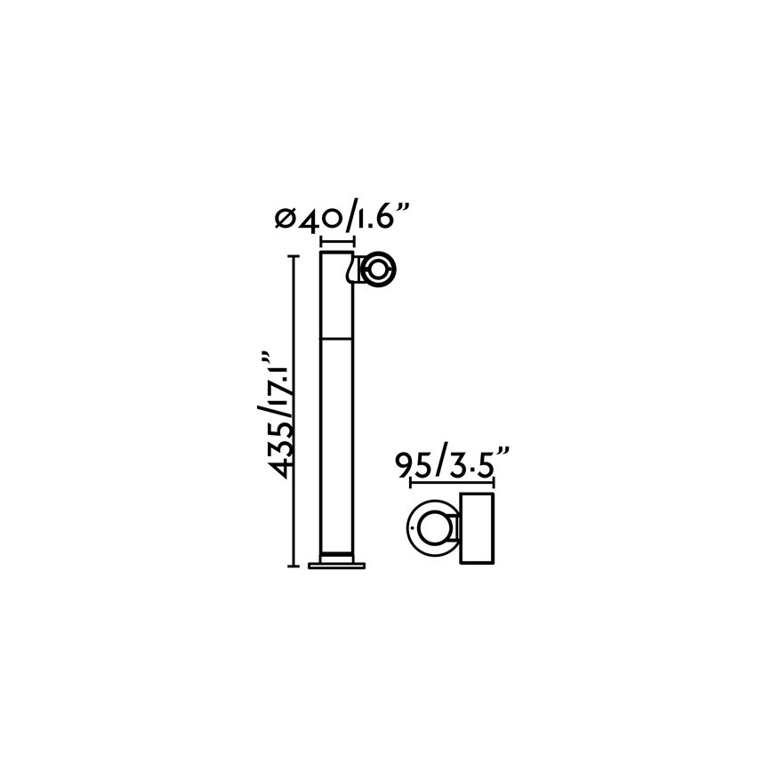FARO 70783 - LED Lámpara exterior SPY-2 LED/6W/230V IP65