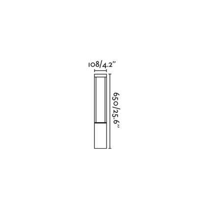FARO 70842 - Lámpara LED de exterior AGRA LED/9W/230V IP55 antracita