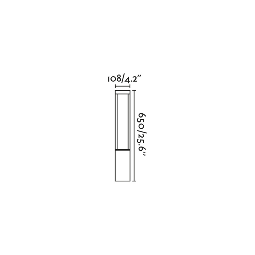 FARO 70842 - Lámpara LED de exterior AGRA LED/9W/230V IP55 antracita
