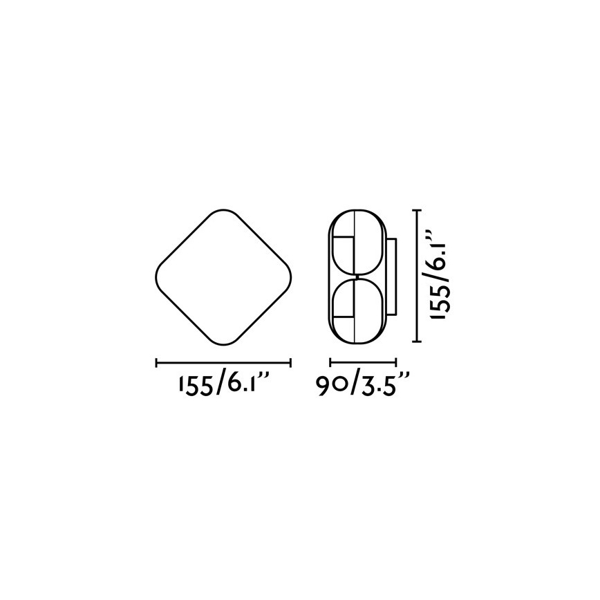 FARO 71212 - LED Aplique exterior BU-OH LED/12W/230V IP65