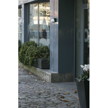 FARO 71537 - Aplique LED de pared para exterior HALF 1xLED/20W/230V IP65