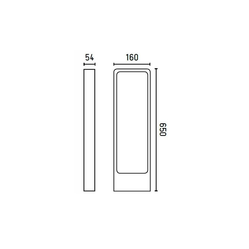 FARO 75520 - Lámpara LED de exterior DAS LED/5W/230V IP54