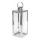 Farol decorativo 63 cm cromo brillante