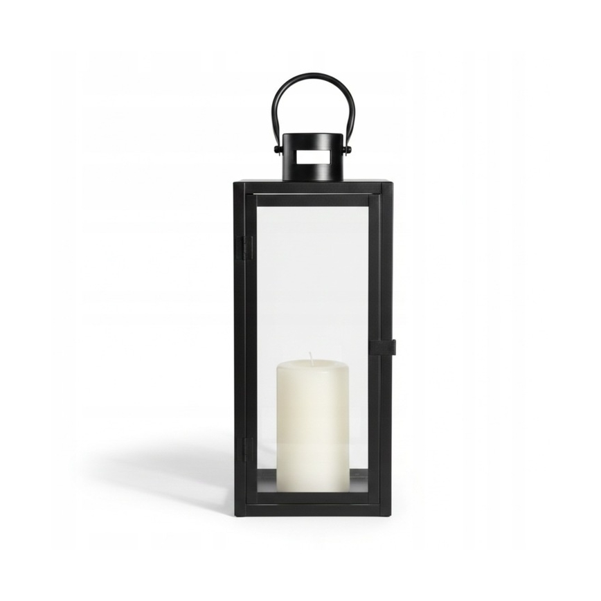 Farol decorativo TOWER 29 cm negro
