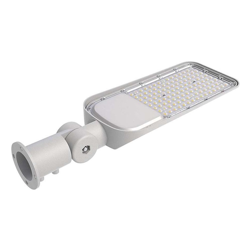 Farola LED con sensor crepuscular SAMSUNG CHIP LED/100W/230V 6500K IP65 gris
