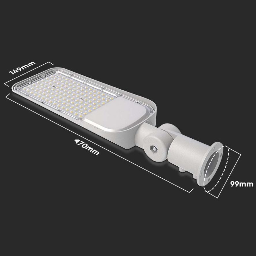 Farola LED con sensor SAMSUNG CHIP LED/50W/230V 4000K IP65