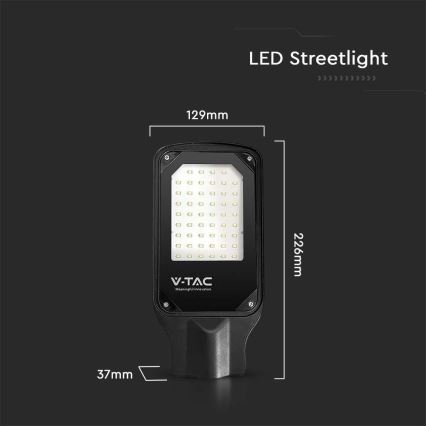 Farola LED LED/30W/230V 6500K IP65