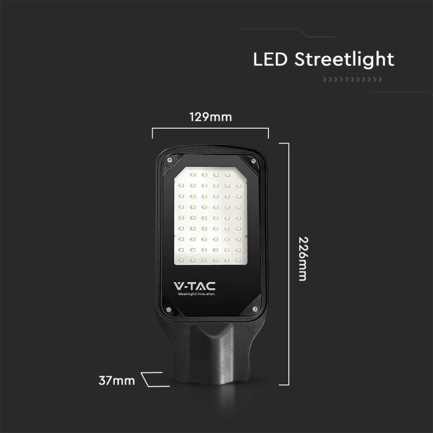 Farola LED LED/30W/230V 6500K IP65