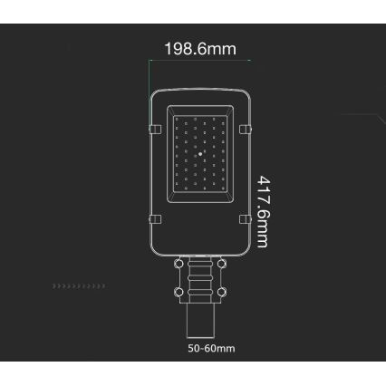 Farola LED SAMSUNG CHIP LED/30W/230V 6400K IP65