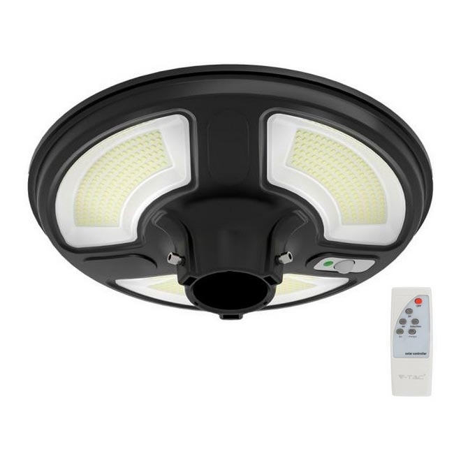 Farola solar LED con sensor LED/10W/3,2V IP65 4000K 15000 mAh + control remoto