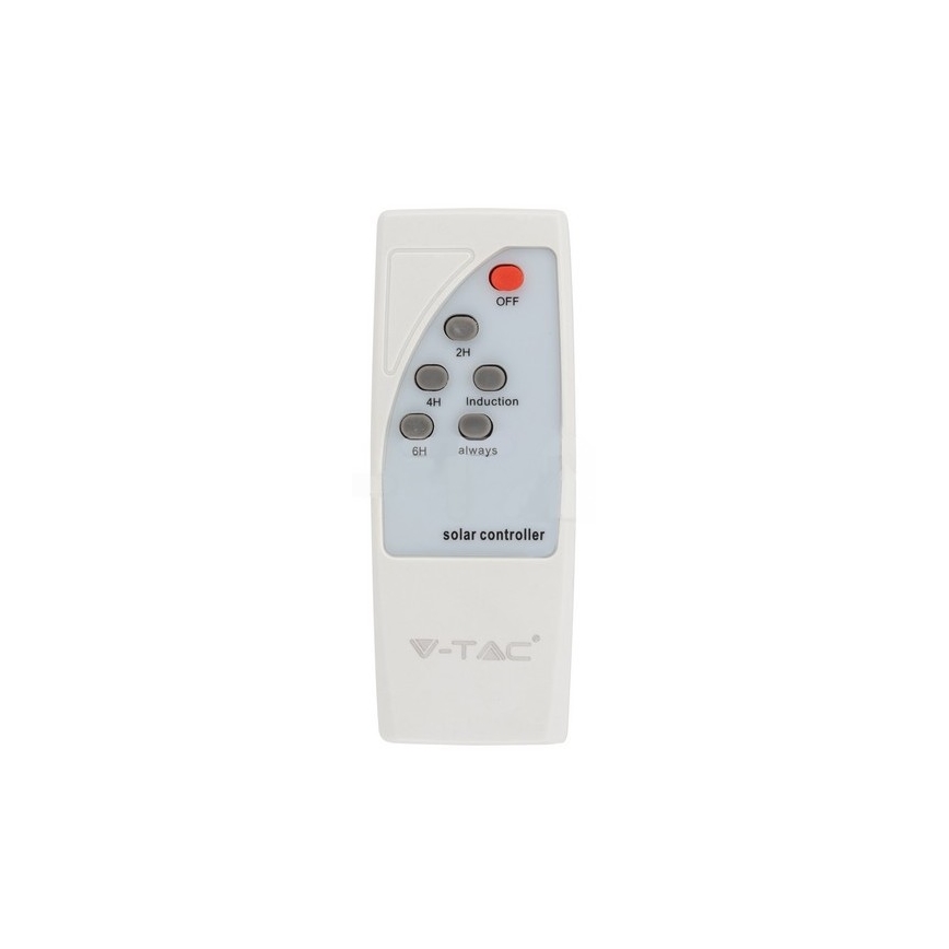 Farola solar LED con sensor LED/10W/3,2V IP65 4000K 15000 mAh + control remoto