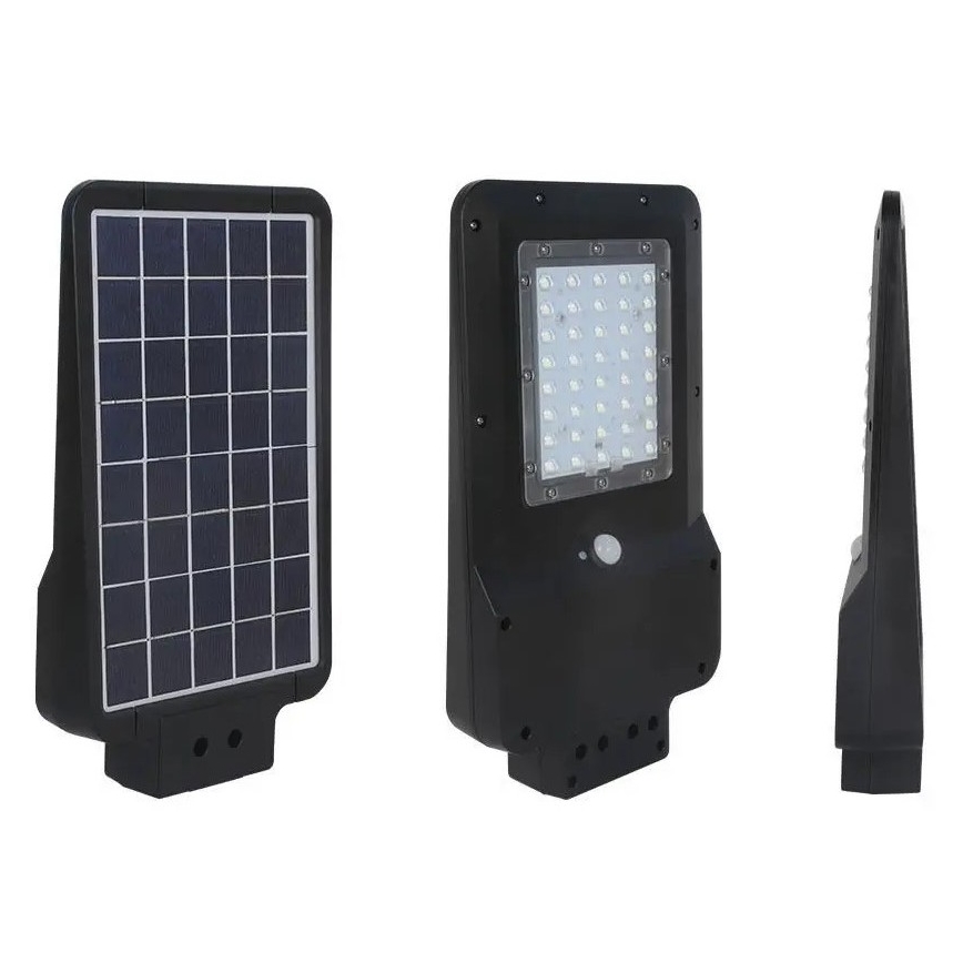 Farola solar LED con sensor LED/15W/7,4V 6000K IP65 10800 mAh
