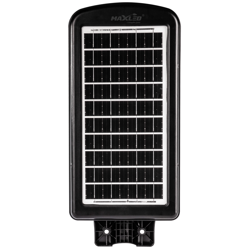 LED Farola solar regulable con sensor LED/180W/6V 11000 mAh 6500K IP65 negro + control remoto