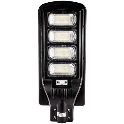 LED Farola solar regulable con sensor LED/240W/6V 11000 mAh 6500K IP65 negro + control remoto