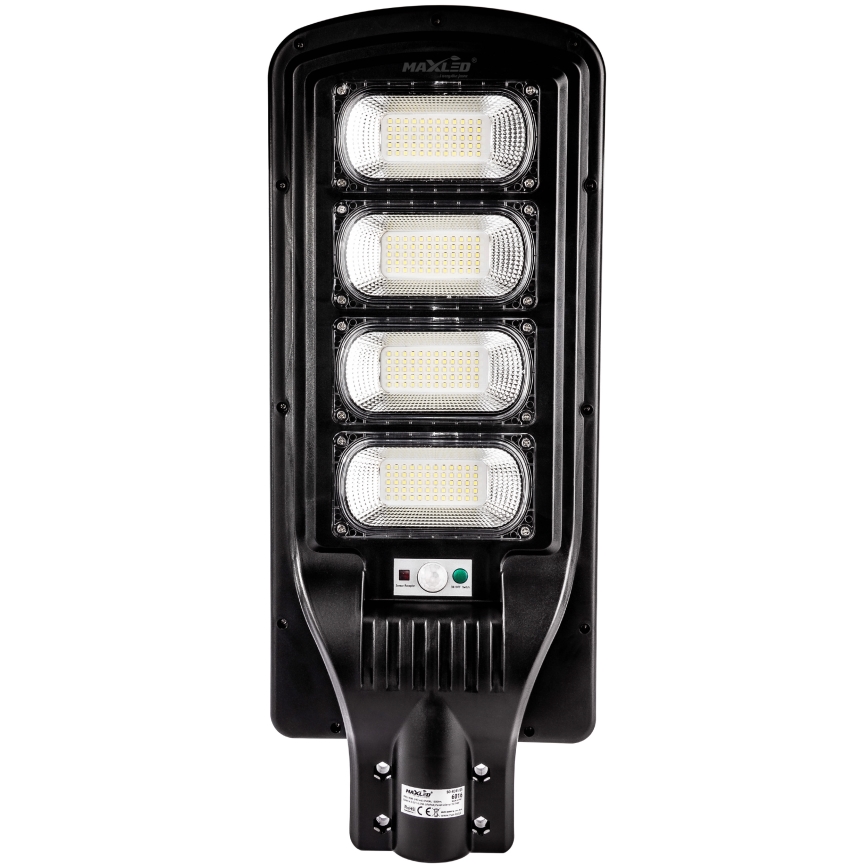 LED Farola solar regulable con sensor LED/240W/6V 11000 mAh 6500K IP65 negro + control remoto