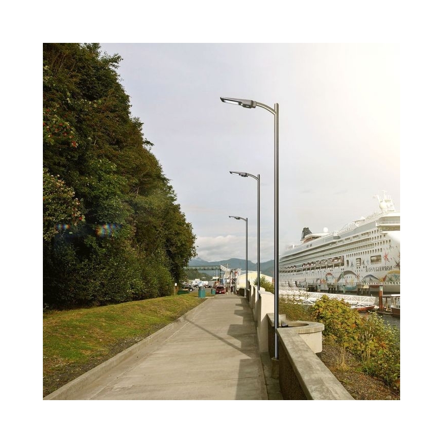 Farola solar LED con sensor LED/40W/9,6V IP65 4000K + control remoto