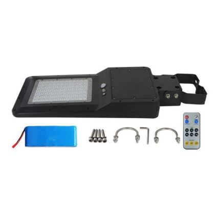 Farola solar LED con sensor LED/40W/9,6V IP65 6000K 12000 mAh + control remoto