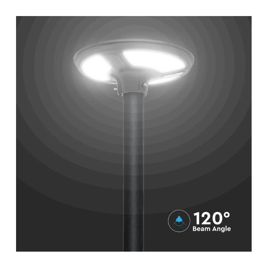 Farola solar LED con sensor LED/7,5W/3,2V 6500K IP65 + mando a distancia