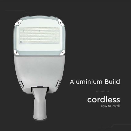 Farola solar LED regulable SAMSUNG CHIP LED/50W/6,4V 4000K IP65 30000 mAh + mando a distancia