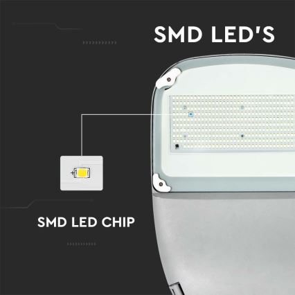 Farola solar LED regulable SAMSUNG CHIP LED/50W/6,4V 4000K IP65 30000 mAh + mando a distancia
