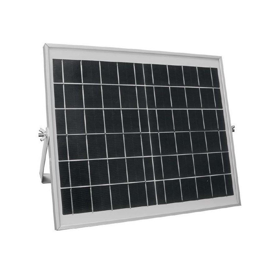 Farola solar LED regulable SAMSUNG CHIP LED/50W/6,4V 4000K IP65 30000 mAh + mando a distancia