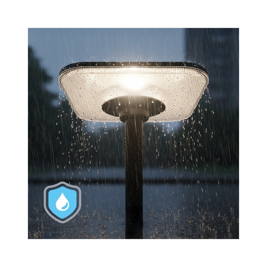 Farola solar LED con sensor SOLSUMI LED/25W/3,2V 3000/4000/6500K IP54 24000 mAh + mando a distancia