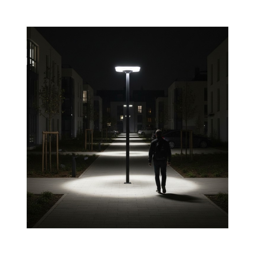 Farola solar LED con sensor SOLSUMI LED/25W/3,2V 3000/4000/6500K IP54 24000 mAh + mando a distancia