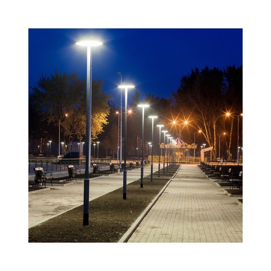 Farola solar LED con sensor SOLSUMI LED/25W/3,2V IP54 25000 mAh + control remoto