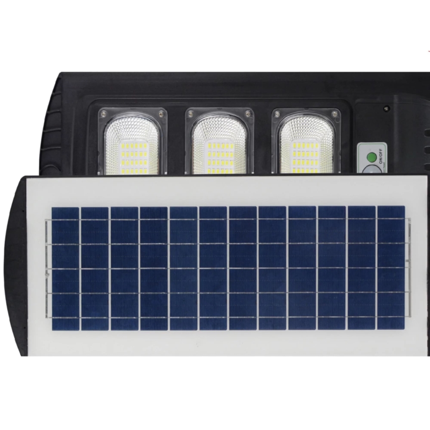 Farola solar LED con sensor STREET LED/10W/3,2V 10000 mAh IP65 + control remoto