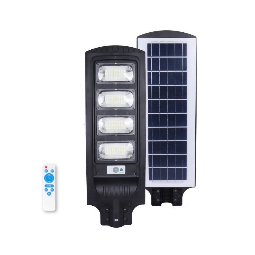 Lámpara solar de calle LED regulable con sensor URBI LED/11W/3,2V 6500K 15000 mAh IP54 + mando a distancia