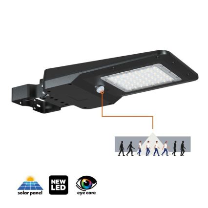 Farola solar LED con sensor STREET LED/20W/7,4V 3000/4000/6000K IP65 5400 mAh