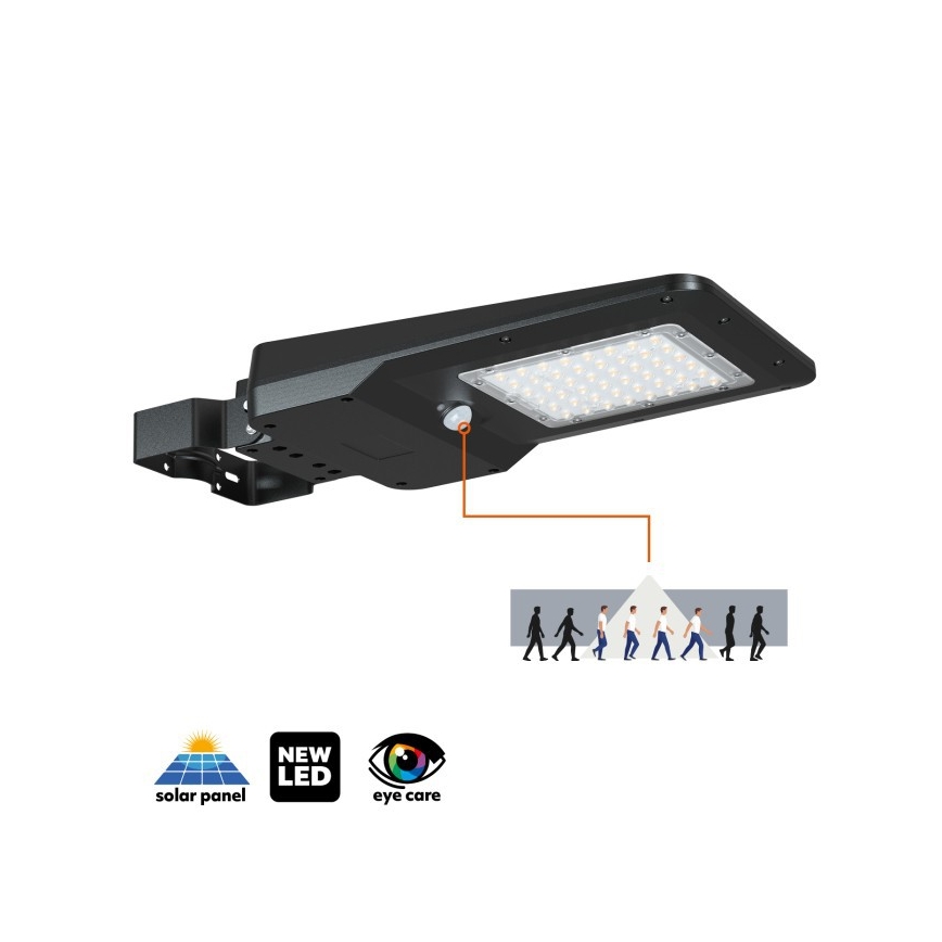 Farola solar LED con sensor STREET LED/20W/7,4V 3000/4000/6000K IP65 5400 mAh