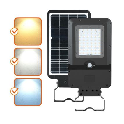 Farola solar LED con sensor STREET LED/20W/7,4V 3000/4000/6000K IP65 5400 mAh